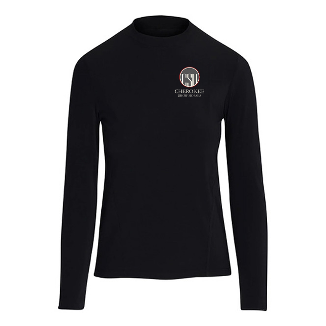 Cherokee Show Horses Women's Callidae Tech Ribbed Crewneck