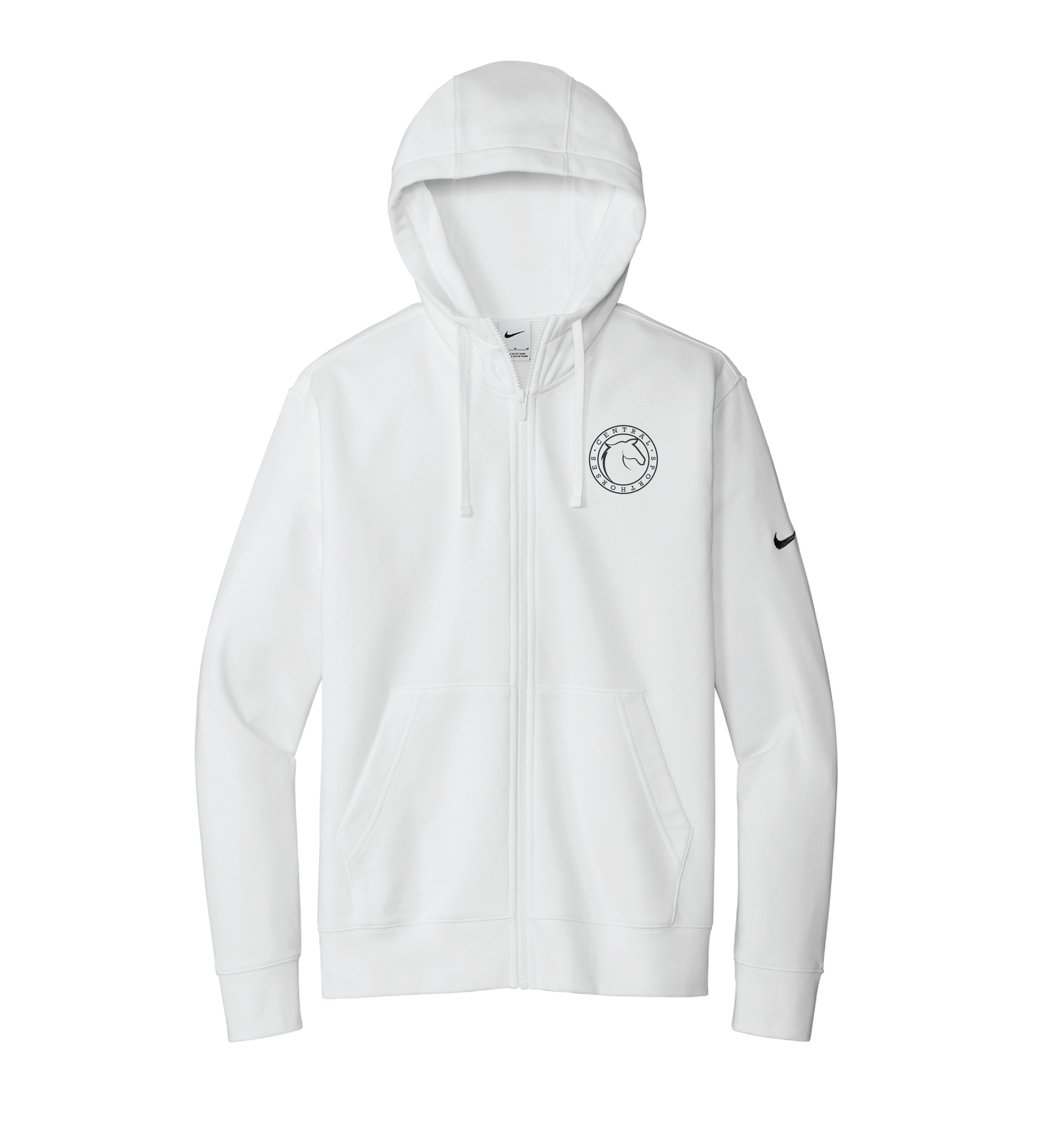 Central Sporthorses Men's Nike Club Fleece Full-Zip Hoodie
