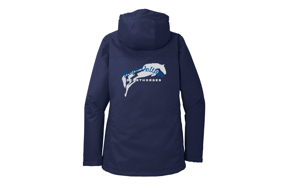 High Voltage Sporthorses Women's Port Authority All-Conditions Jacket