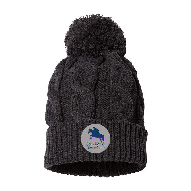 Rising Tides Chunk Twist Cuffed Beanie