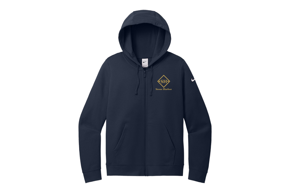 Stone Harbor Women's Nike Club Fleece Full-Zip Hoodie
