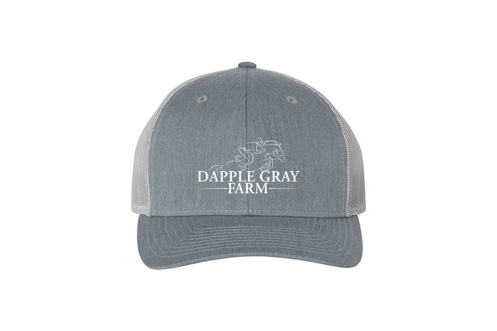 Dapple Gray Farm Snapback Trucker Cap