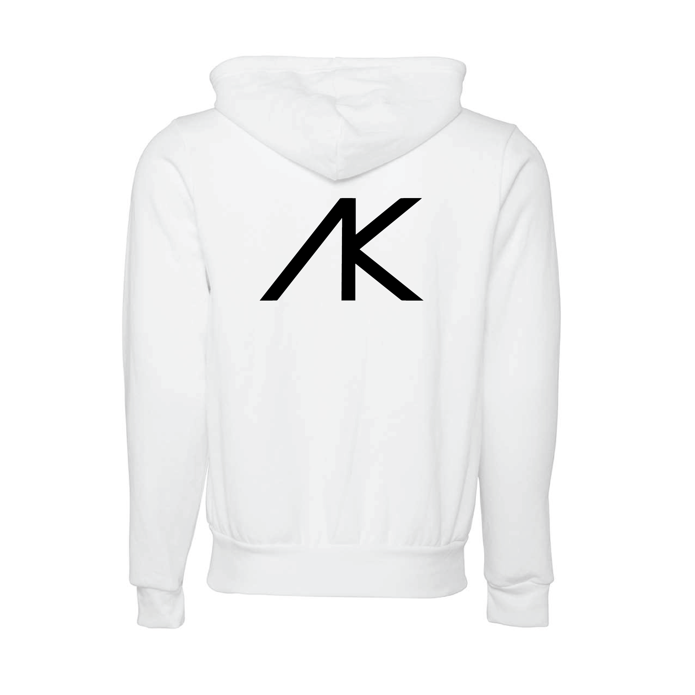 Angel Karolyi Unisex Bella & Canvas Full-Zip Hoodie with Back Logo