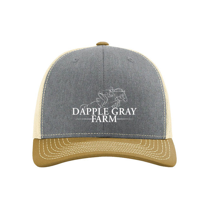 Dapple Gray Farm Snapback Trucker Cap