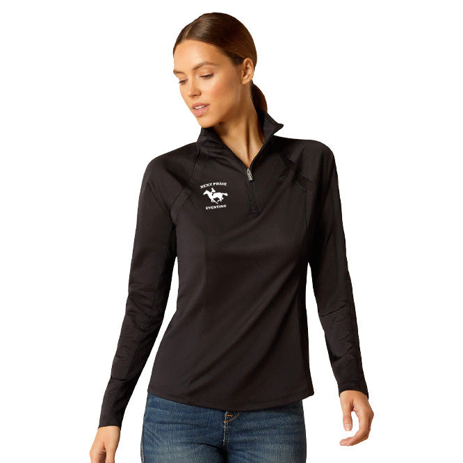 Next Phase Eventing Women's Ariat Sunstopper 1/4 Zip Baselayer