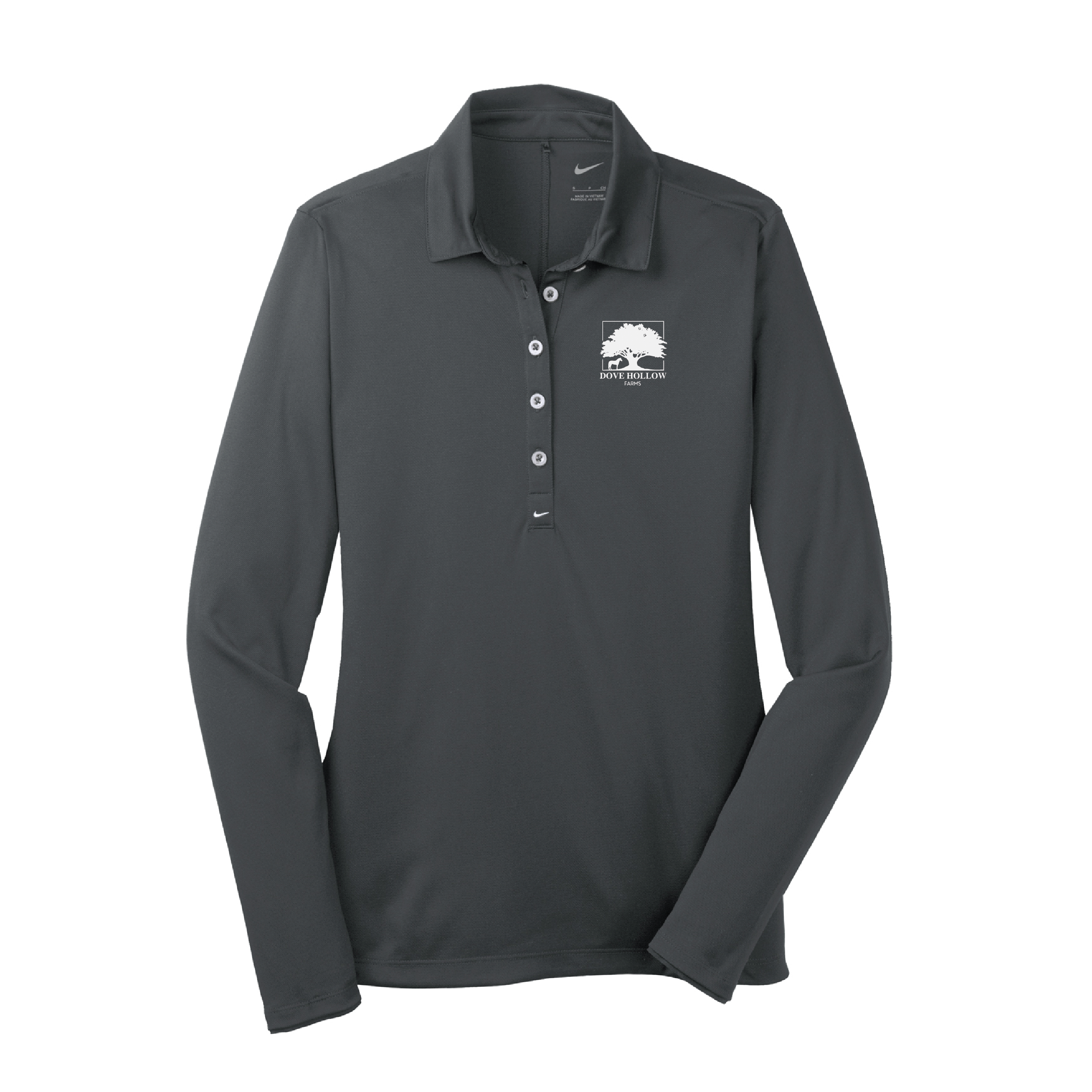 Dove Hollow Farms Women's Nike Tech Dri-FIT Long Sleeve Polo