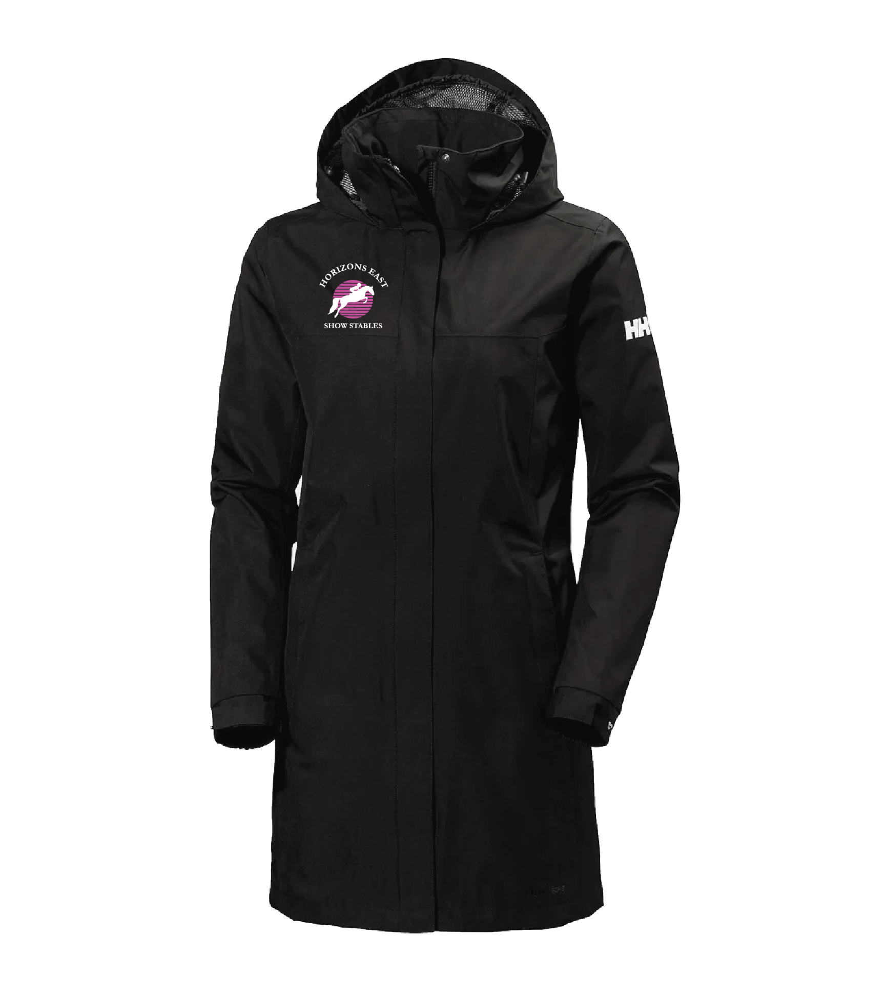 Horizons East Show Stables Women's Helly Hansen Long Aden Rain Jacket
