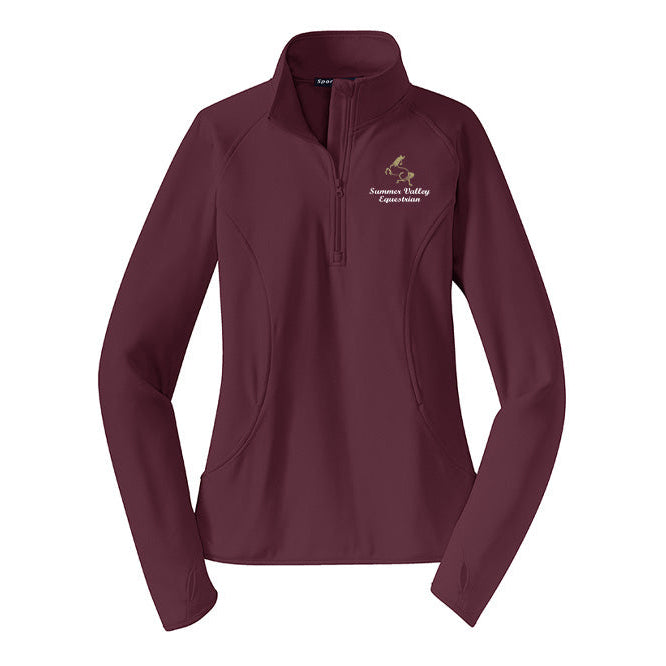 Summer Valley Women's Sport-Tek Sport-Wick Stretch 1/4 Zip Pullover