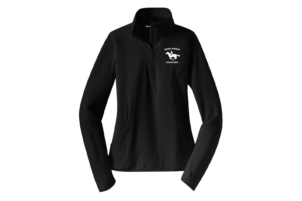 Next Phase Eventing Women's Sport-Tek Stretch 1/4 Zip Pullover