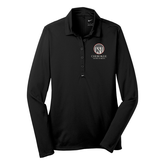 Cherokee Show Horses Women's Nike Tech Dri-FIT Long Sleeve Polo