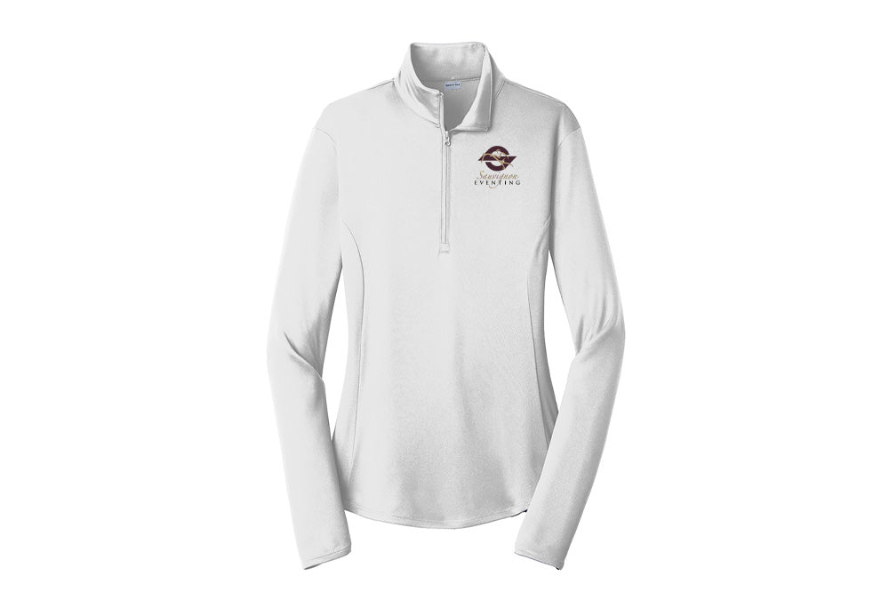 Sauvignon Eventing Women's Sport-Tek PosiCharge 1/4 Zip Sunshirt