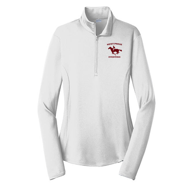 Next Phase Eventing Women's Sport-Tek PosiCharge 1/4 Zip Sunshirt