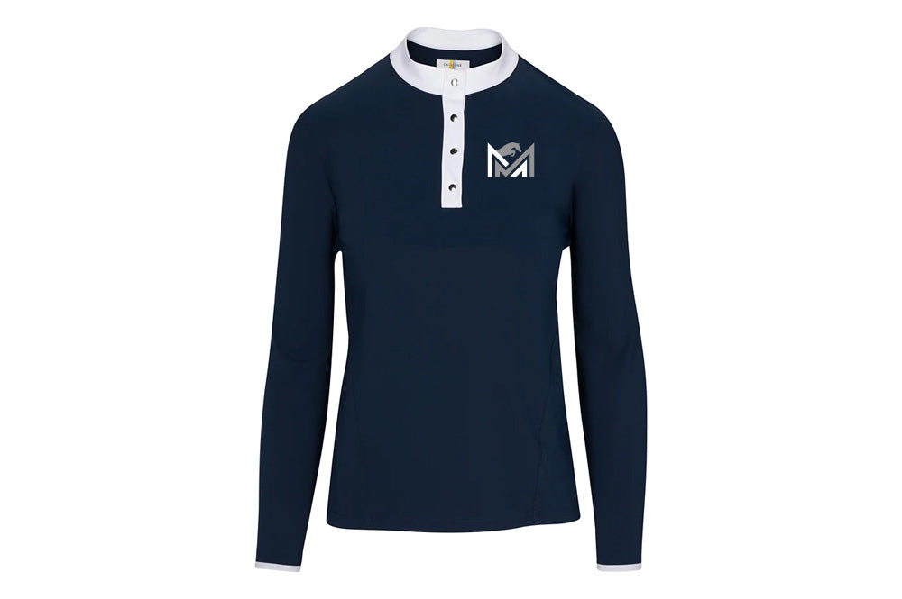McIver Equestrian Women's Callidae Long Sleeve Tech Polo