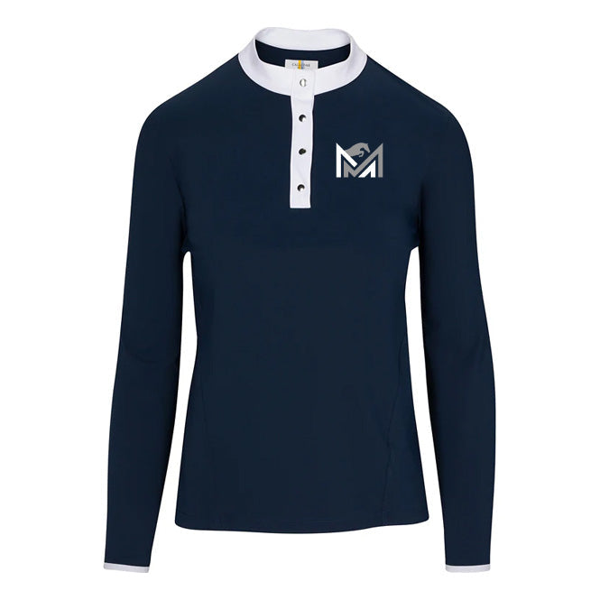 McIver Equestrian Women's Callidae Long Sleeve Tech Polo