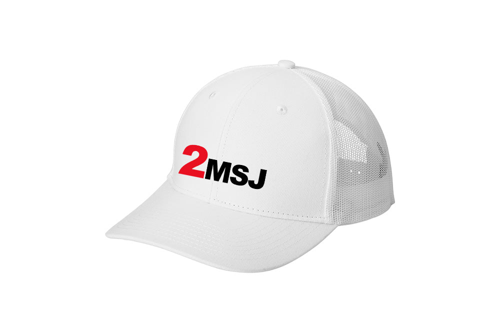 2 Mutch Port Authority Snapback Trucker Cap