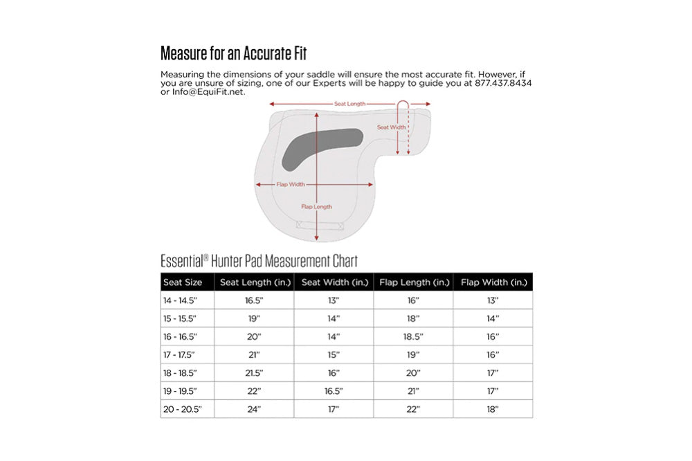 Equifit Essential Hunter Pad