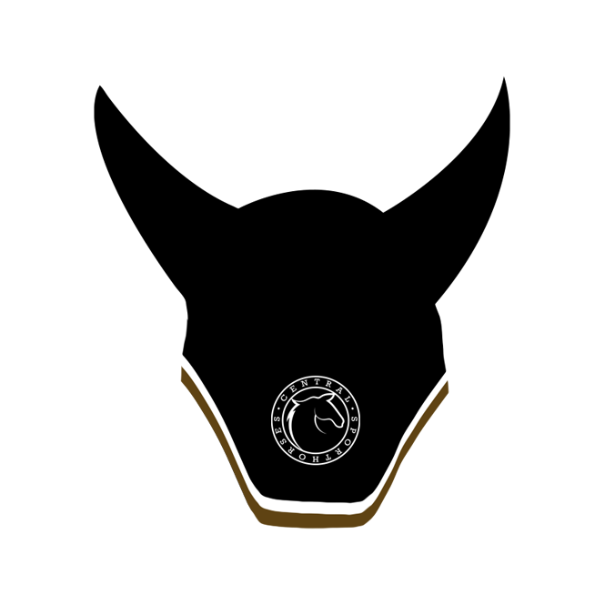 Central Sporthorses Talisman Square Front Jumping Bonnet with Logo