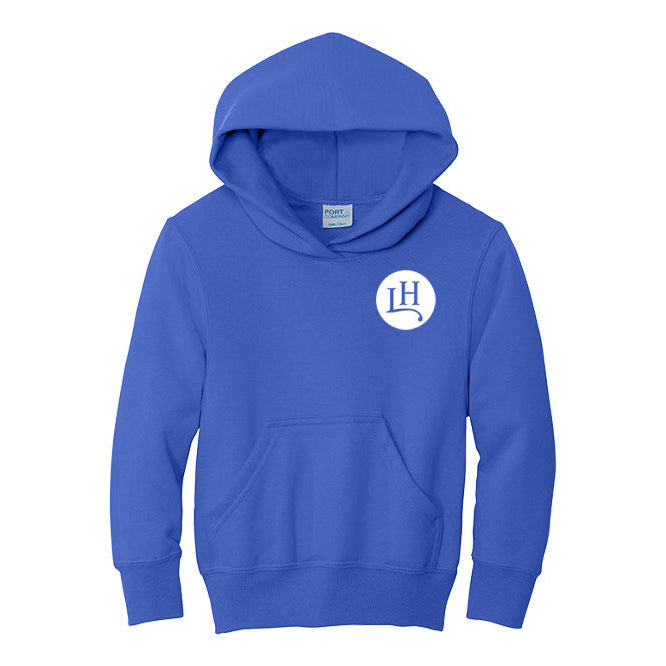 Leavitt Hill Youth Port & Company Pullover Hoodie