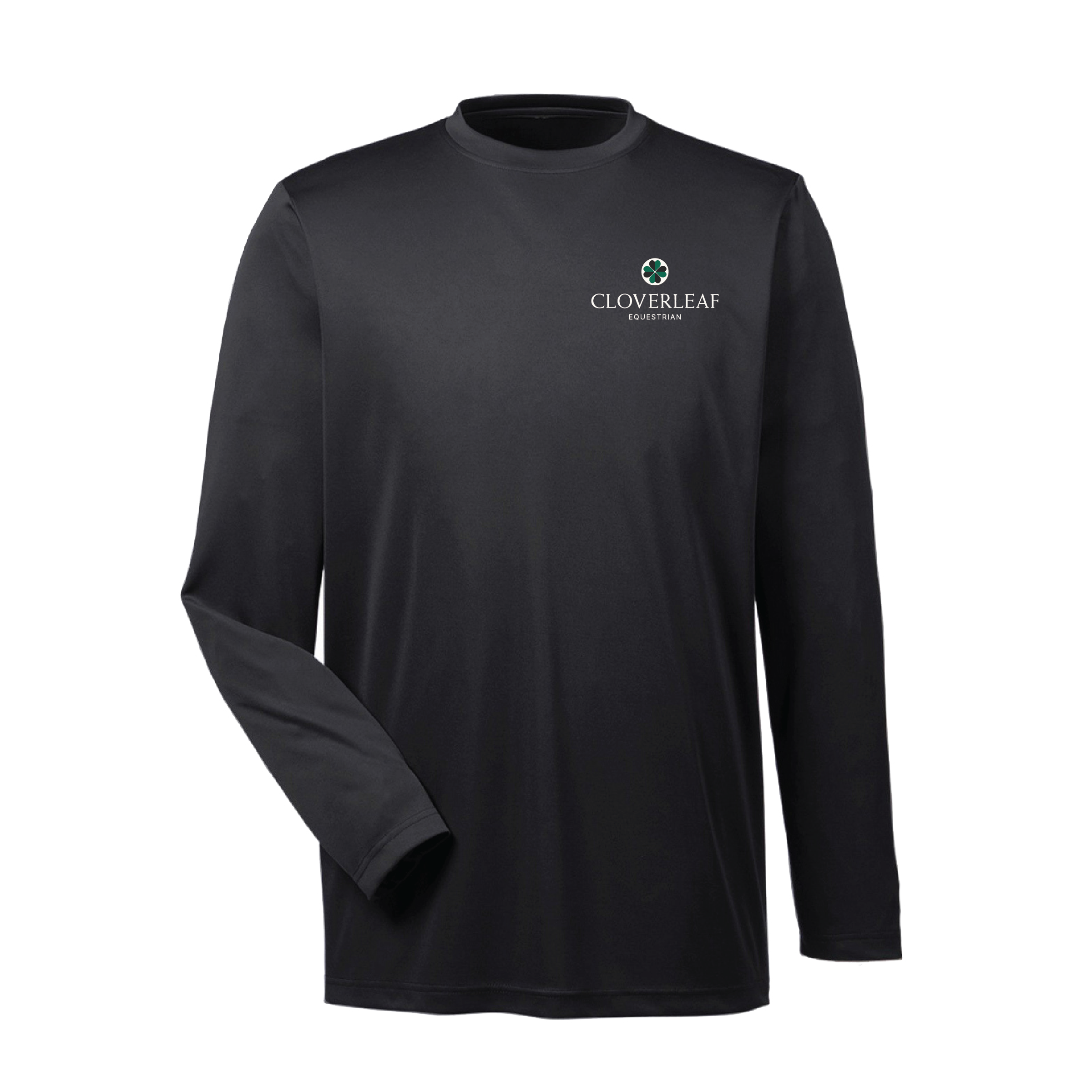 Cloverleaf Equestrian Men's Cool & Dry Sport Performance Long Sleev