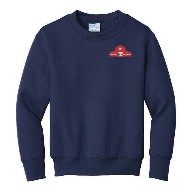 Red Barn IEA Youth Port & Company Fleece Crewneck Sweatshirt