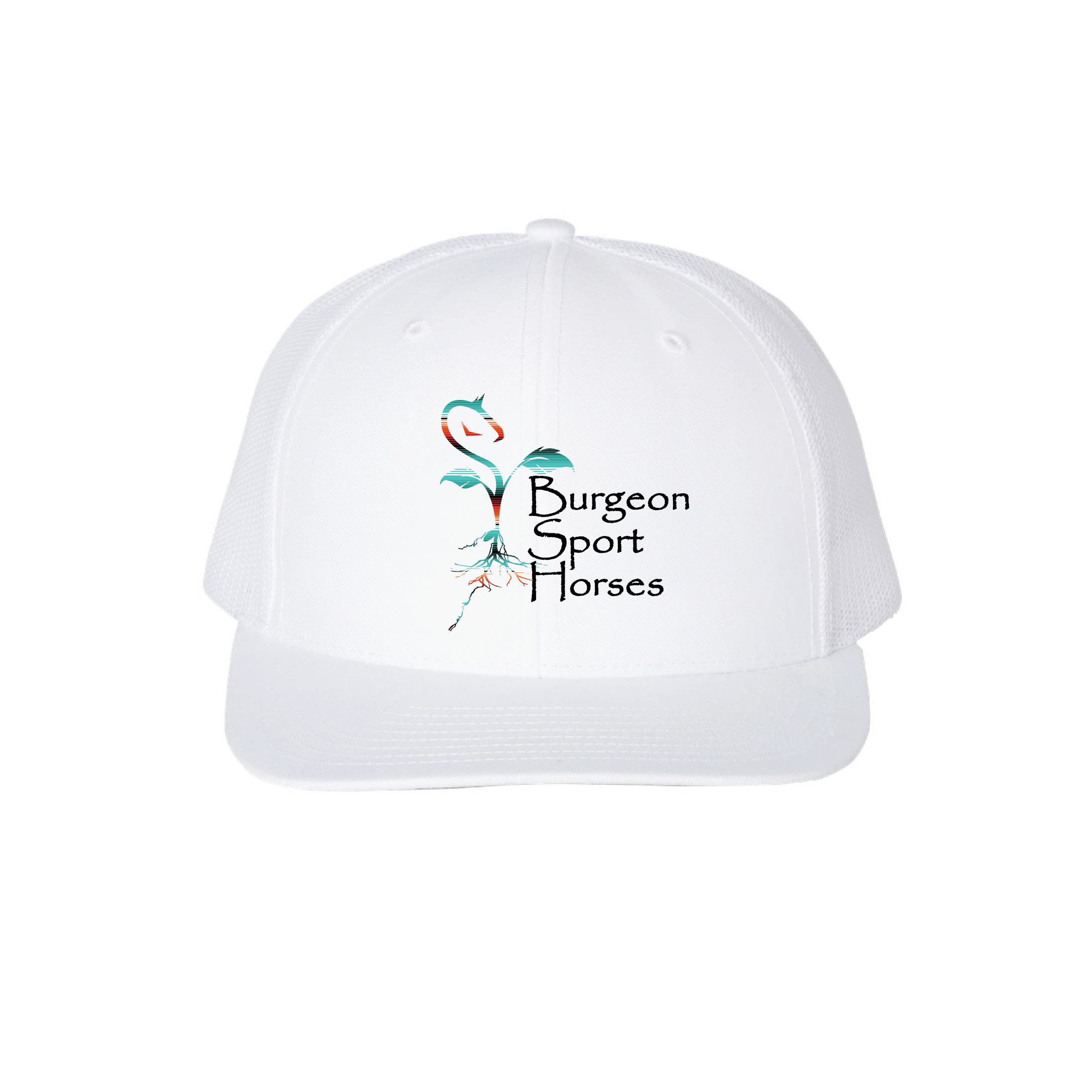 Burgeon Sport Horses Snapback Trucker Cap