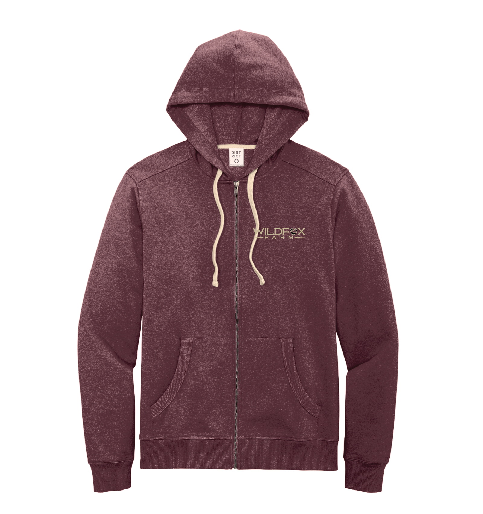 Wildfox Farm Men's District Full Zip Hoodie