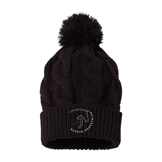 Rardin Equestrian Chunk Twist Cuffed Beanie