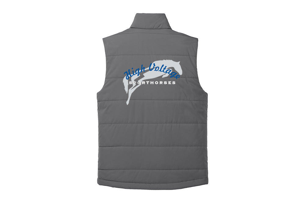 High Voltage Sporthorses Men's Port Authority Puffer Vest