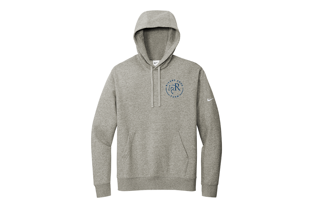 Rivers Edge Farm Men's Nike Club Fleece Pullover Hooded Sweatshirt