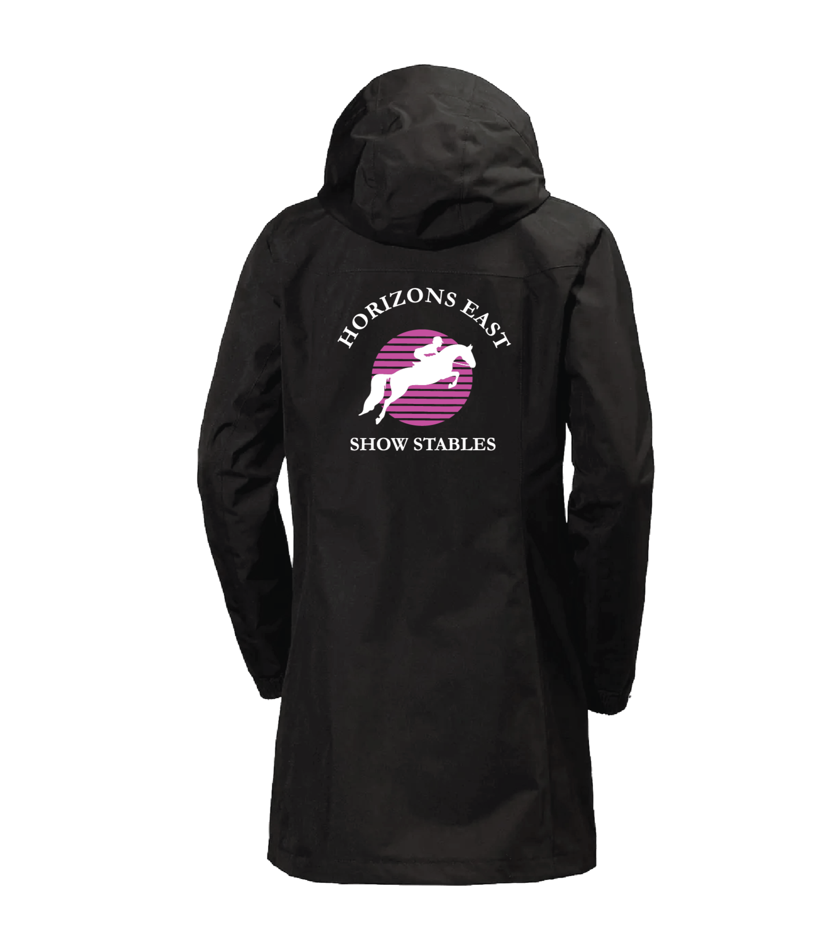 Horizons East Show Stables Women's Helly Hansen Long Aden Rain Jacket