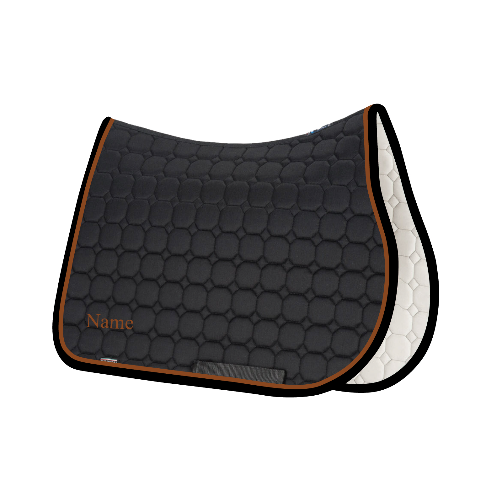 Copper Hill Farm Equiline Custom Black Jumping Show Pad