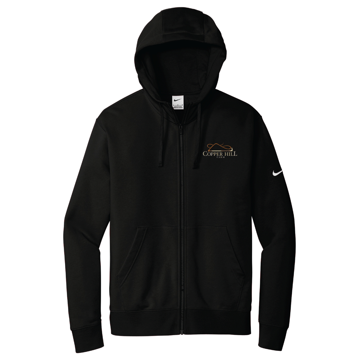 Copper Hill Farm Men's Nike Club Fleece Full-Zip Hoodie