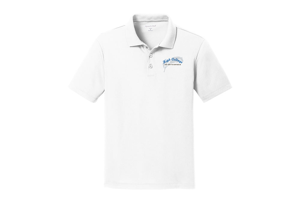 High Voltage Youth Sport-Tek PosiCharge Racer Mesh Polo