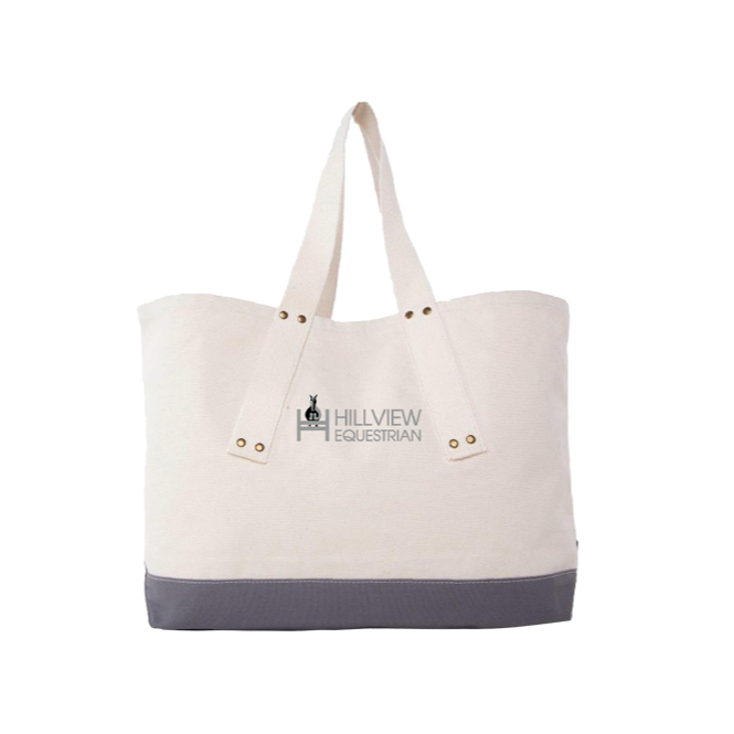 Hillview Equestrian CB Station Grommet Tote Bag