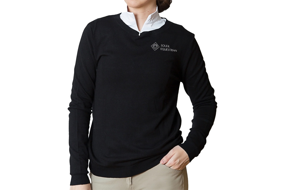 Soleil Equestrian Women's TKEQ Essential Crewneck Sweater