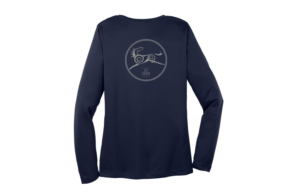 Sandhaven Women's Long Sleeve Competitor V-Neck
