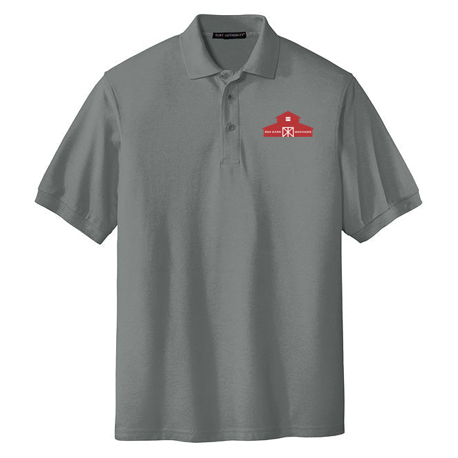 Red Barn IEA Men's Port Authority Short Sleeve Silk Touch Polo