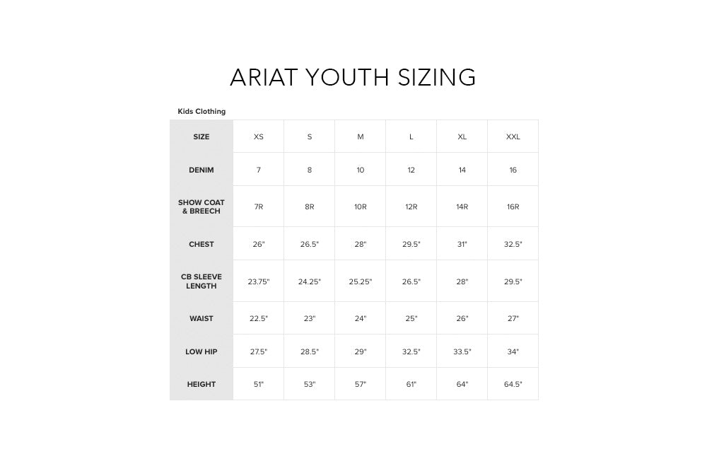 Youth Ariat Sunstopper Show Shirt
