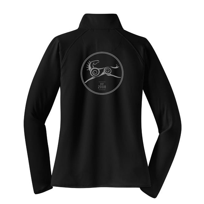 Sandhaven Women's SportTek Sport-Wick Stretch 1/4 Zip Pullover