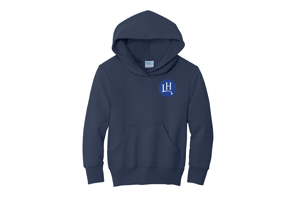 Leavitt Hill Youth Port & Company Pullover Hoodie