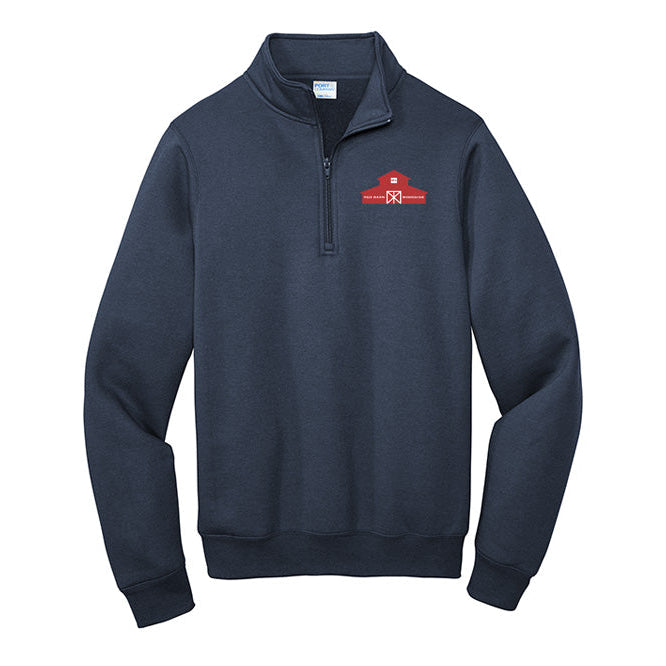 Red Barn IEA Men's Port & Company Fleece 1/4 Zip Pullover