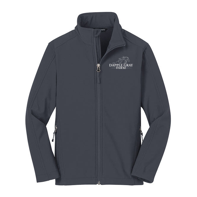 Dapple Gray Farm Youth Port Authority Core Soft Shell Jacket