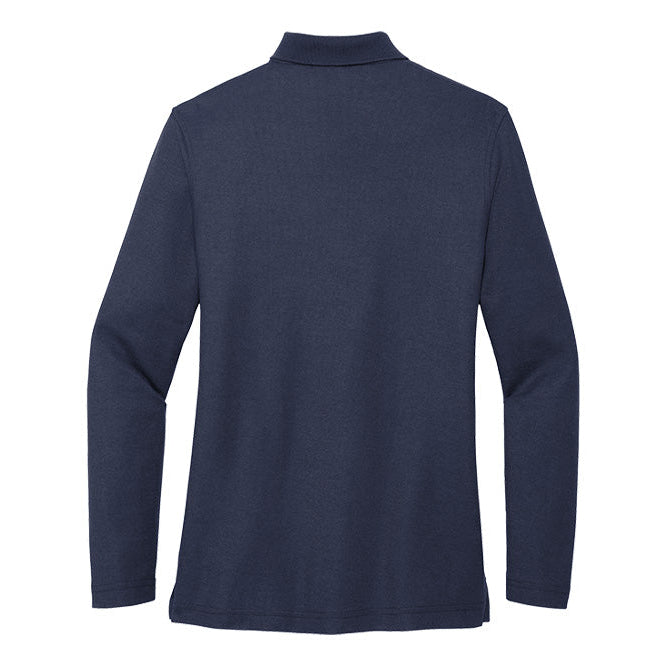 Red Barn IEA Women's Port Authority Long Sleeve Silk Touch Polo