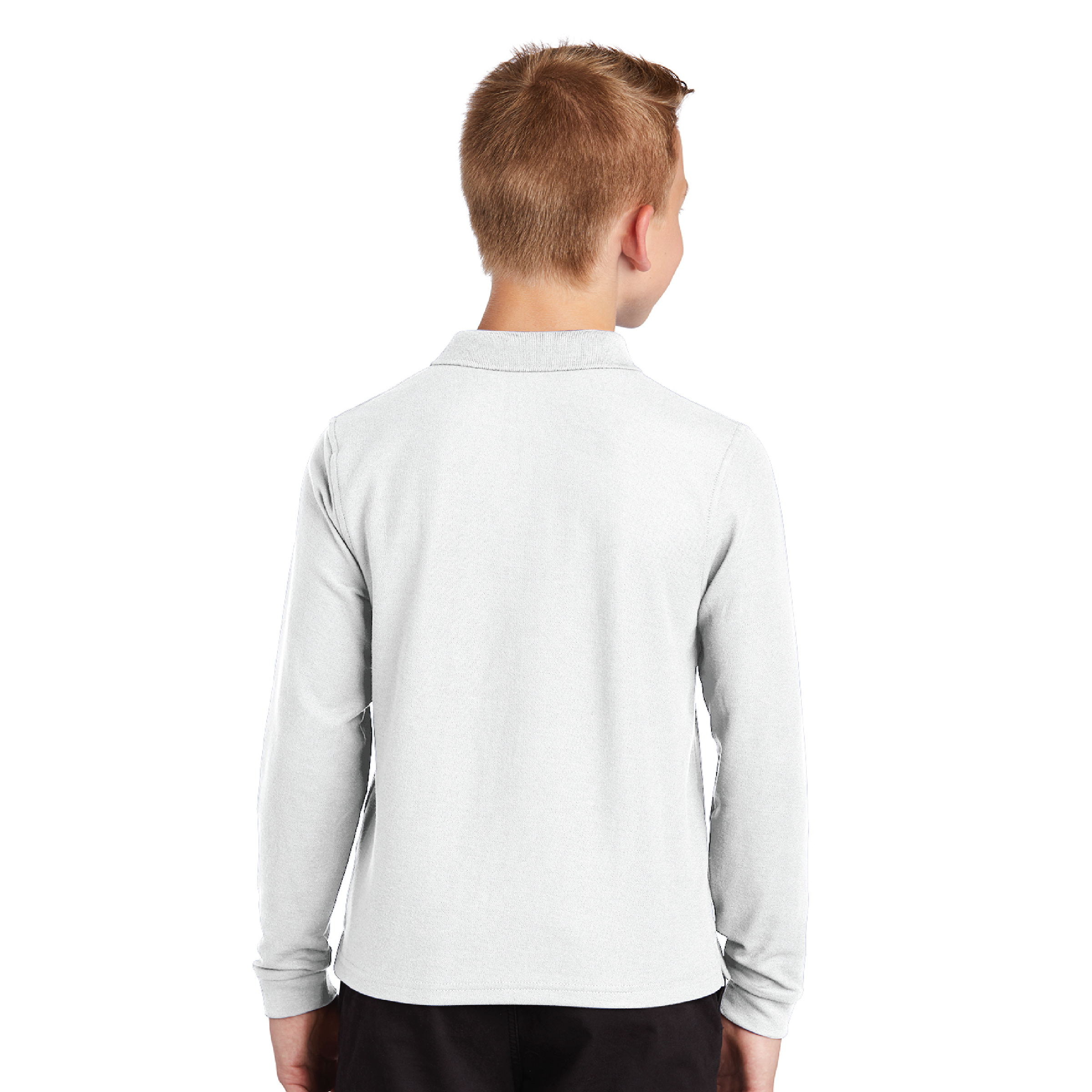 Westwind IEA Youth Port Authority Long Sleeve Silk Touch Polo