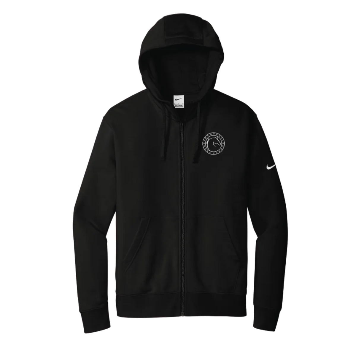 Central Sporthorses Men's Nike Club Fleece Full-Zip Hoodie
