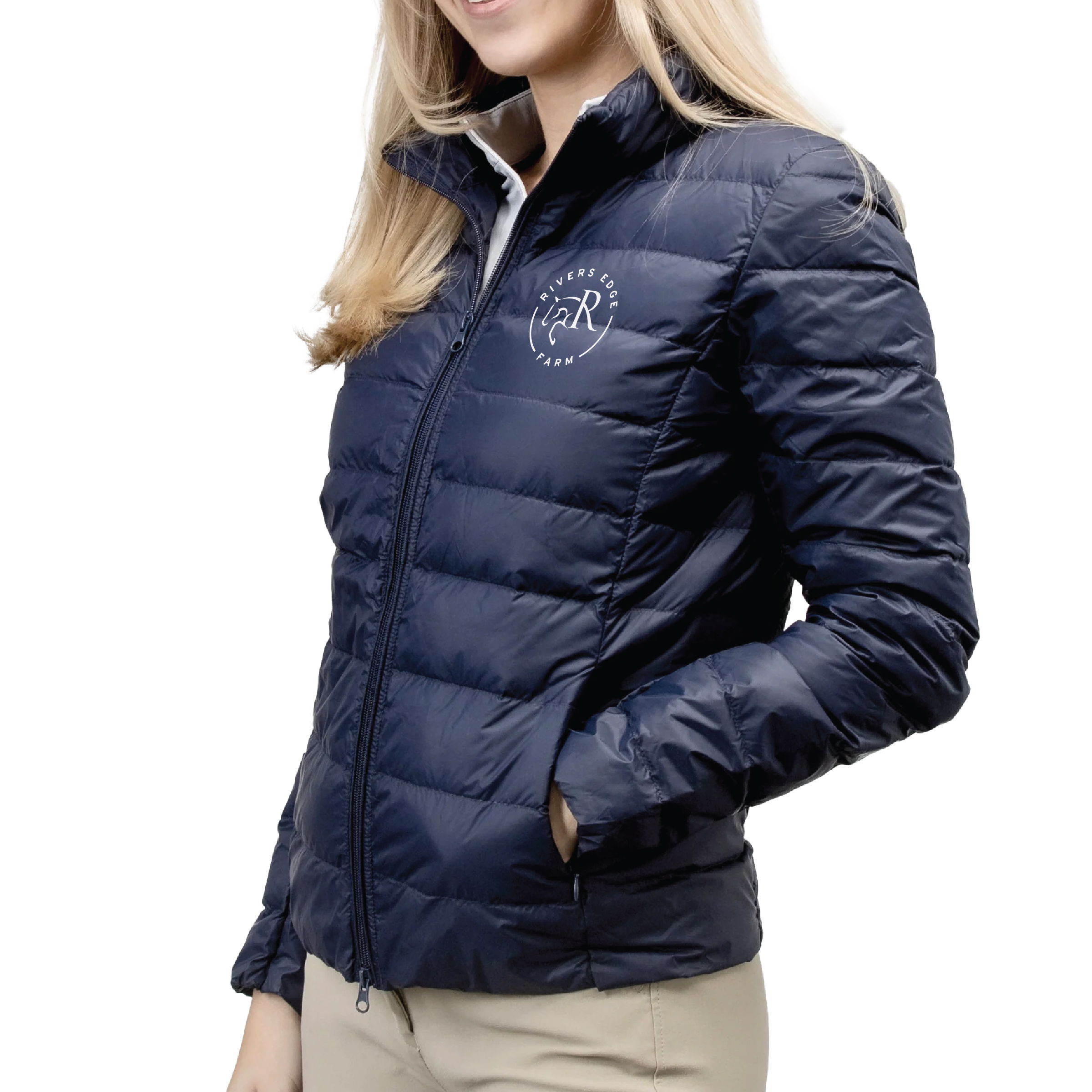 Rivers Edge Farm Women's TKEQ 'EZ' Packable Down Jacket