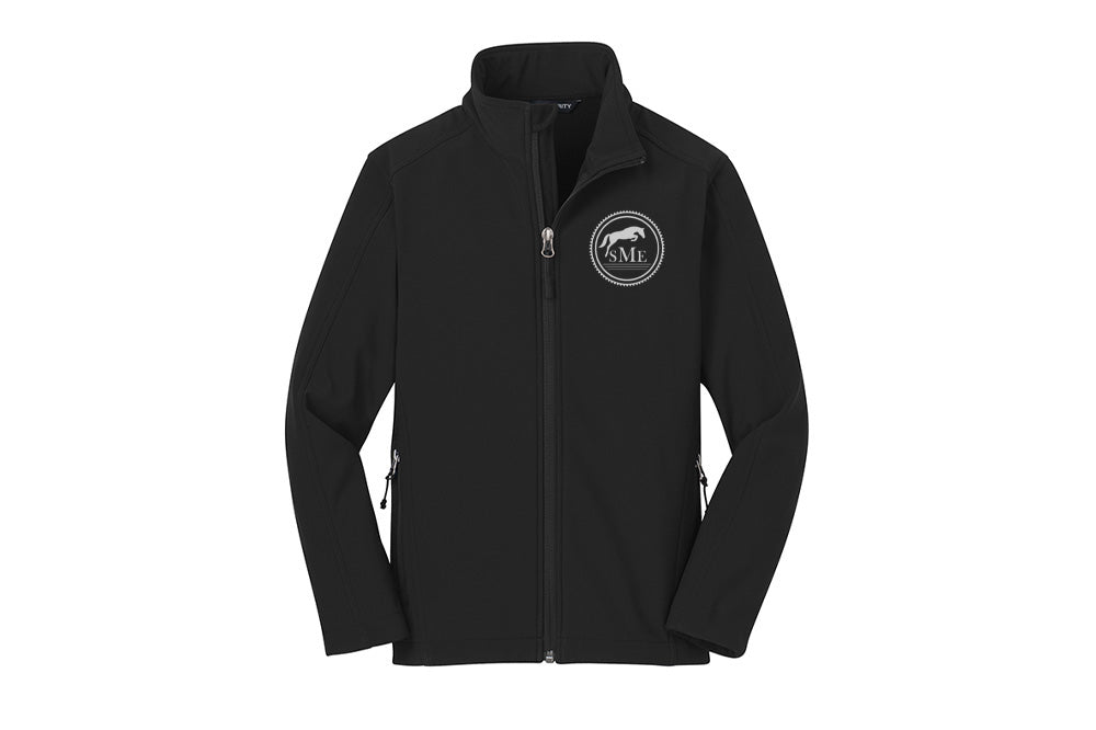 Silver Mesquite Equestrian Youth Port Authority Core Soft Shell Jacket