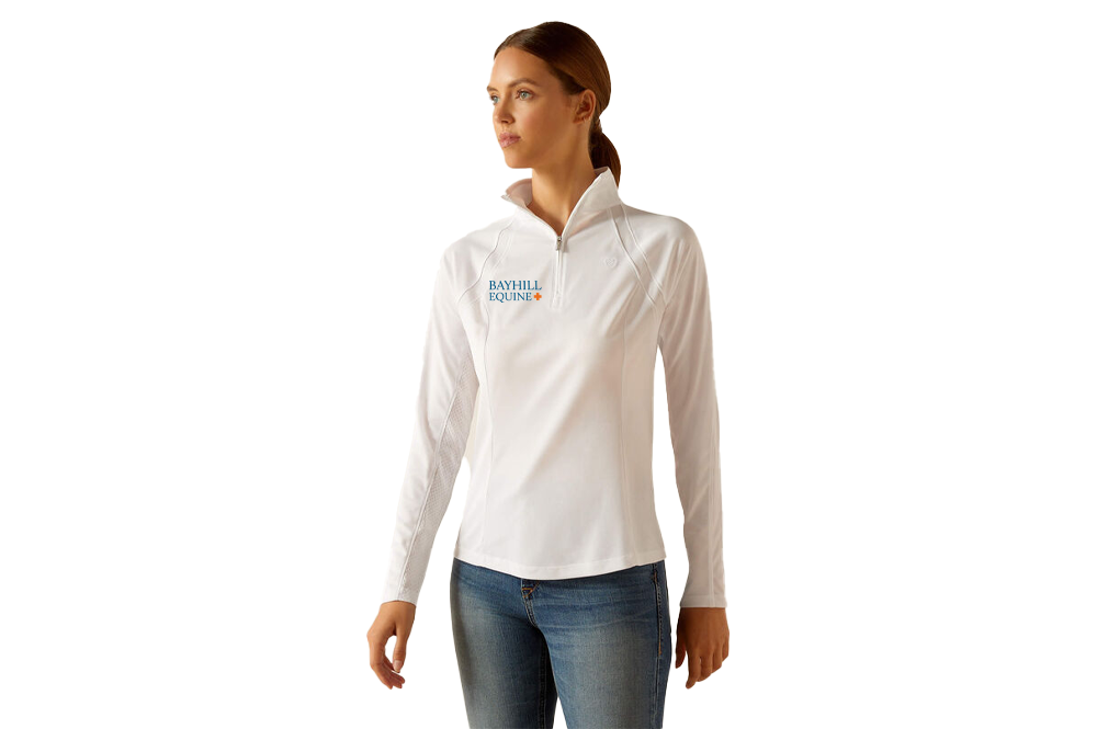 Bayhill Equine Women's Ariat Sunstopper 1/4 Zip Baselayer