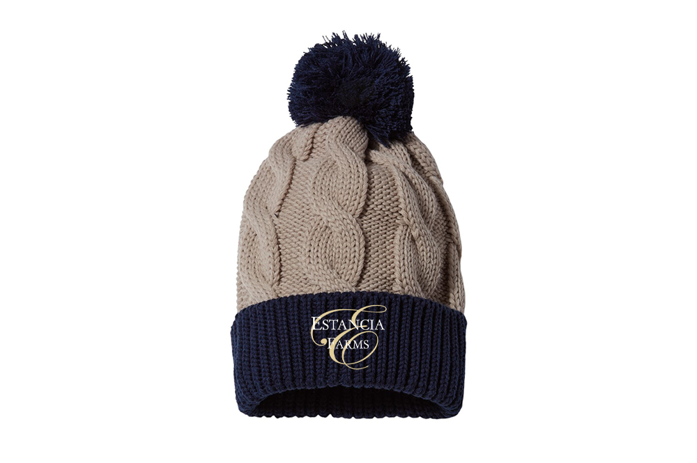 Estancia Farms Chunk Twist Cuffed Beanie