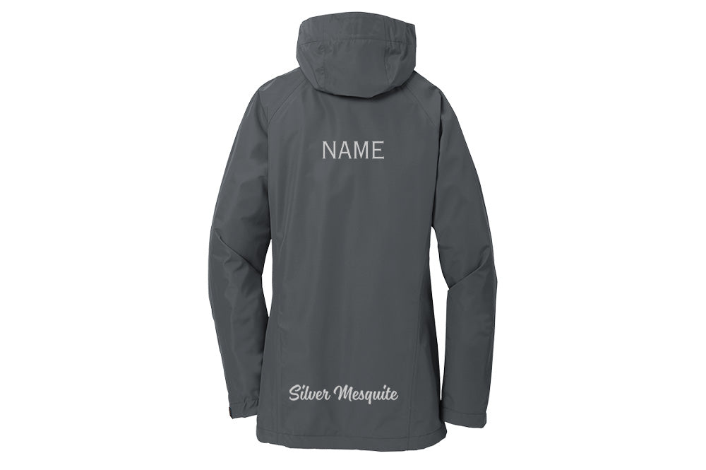 Silver Mesquite Equestrian Women's Port Authority Waterproof Jacket